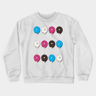 Balloon Donuts Crewneck Sweatshirt